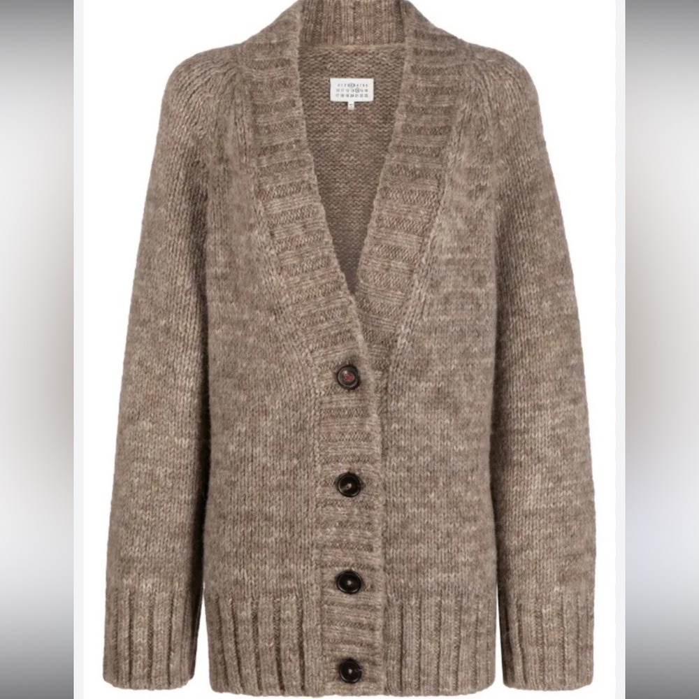 Maison Margiela Button Down Chunky Cardigan